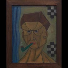 Mężczyzna z fajką (Portret Tytusa Czyżewskiego)